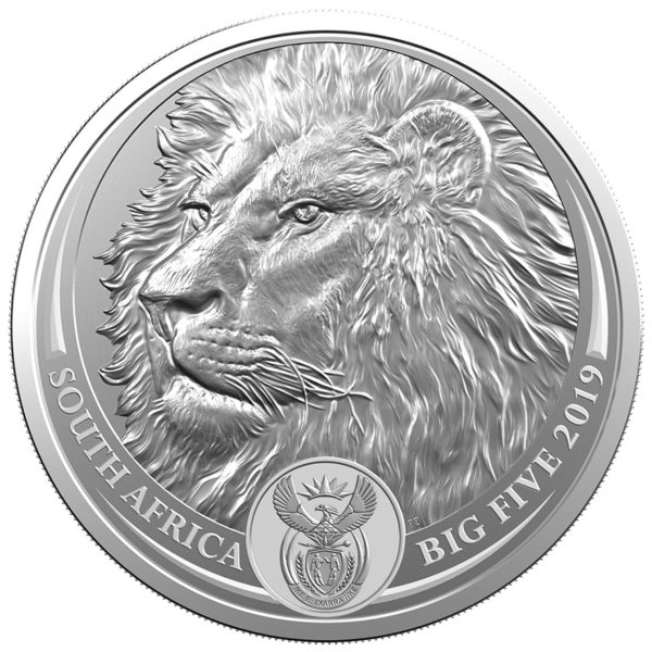 Silber Löwe 1 oz - Big Five Serie II 2022