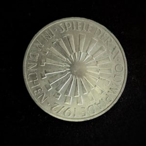 XX. Olympische Sommerspiele, München 1972 - Emblem "In München" Deutschland