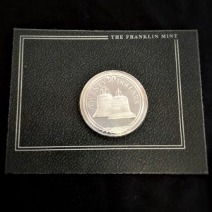 Britische Jungferninseln - Schätze versunkener Schiffe - Glocken 1985 - The Franklin Mint