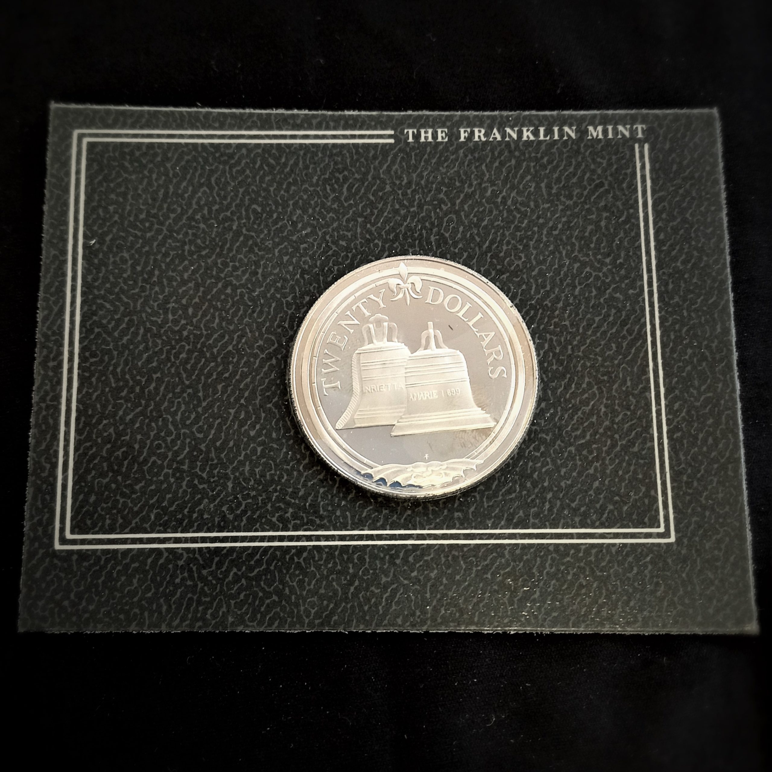 Britische Jungferninseln - Schätze versunkener Schiffe - Glocken 1985 - The Franklin Mint