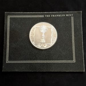 Britische Jungferninseln - Schätze versunkener Schiffe - Goldmonstranz 1985 - The Franklin Mint