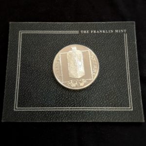 Britische Jungferninseln - Schätze versunkener Schiffe - Porzellanflasche 1985 - The Franklin Mint