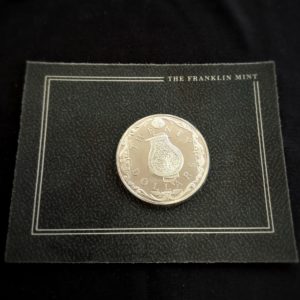 Britische Jungferninseln -Schätze versunkener Schiffe - Parfümflasche 1985 - The Franklin Mint