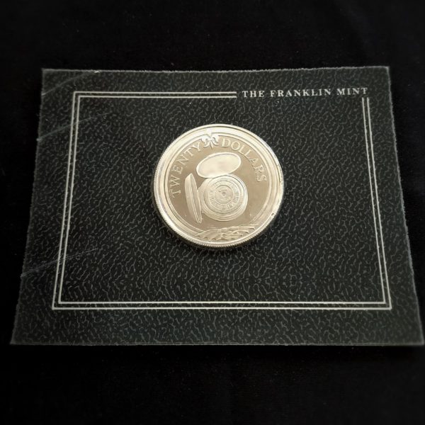 Britische Jungferninseln - Schätze versunkener Schiffe - Taschenuhr 1985 - The Franklin Mint