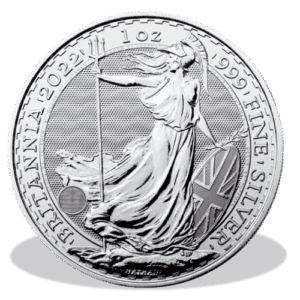 1 oz Silbermünze Britannia - 2022